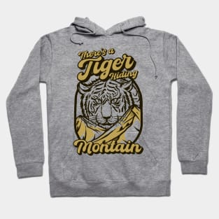 Tiger Hiding Mountain Hoodie